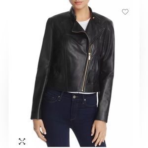 MICHAEL KORS LEATHER JACKET